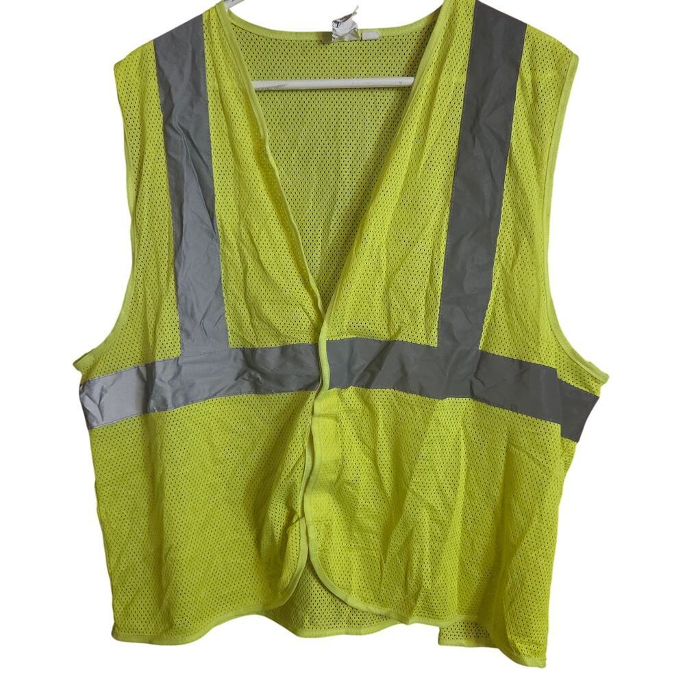 Cordova Cor-Brite Neon Yellow Safety Vest Size S Class 2 ANSI